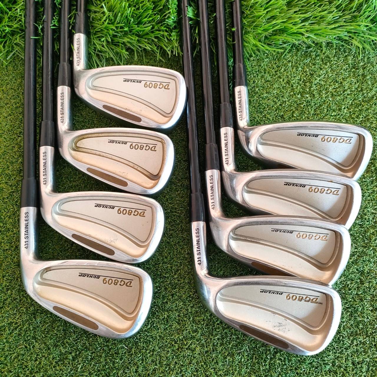 ชุดเหล็ก DUNLOP DG809 มีเหล็ก 3-9 PW SW * ขาดเหล็ก 7 * ก้าน UST MAMIYA TOUR SPECIAL FLEX R ก้านพรีเมี่ยม บริษัทเดียวกับ XXIO สุดยอดคุ้มครับชุดนี้