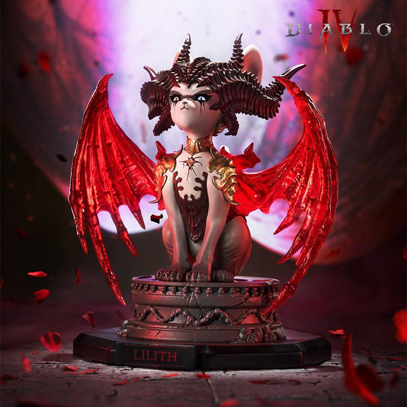 [สั่งจอง]HEX : Blizzard Lilith Meow Light-Up Figure (Diablo IV)