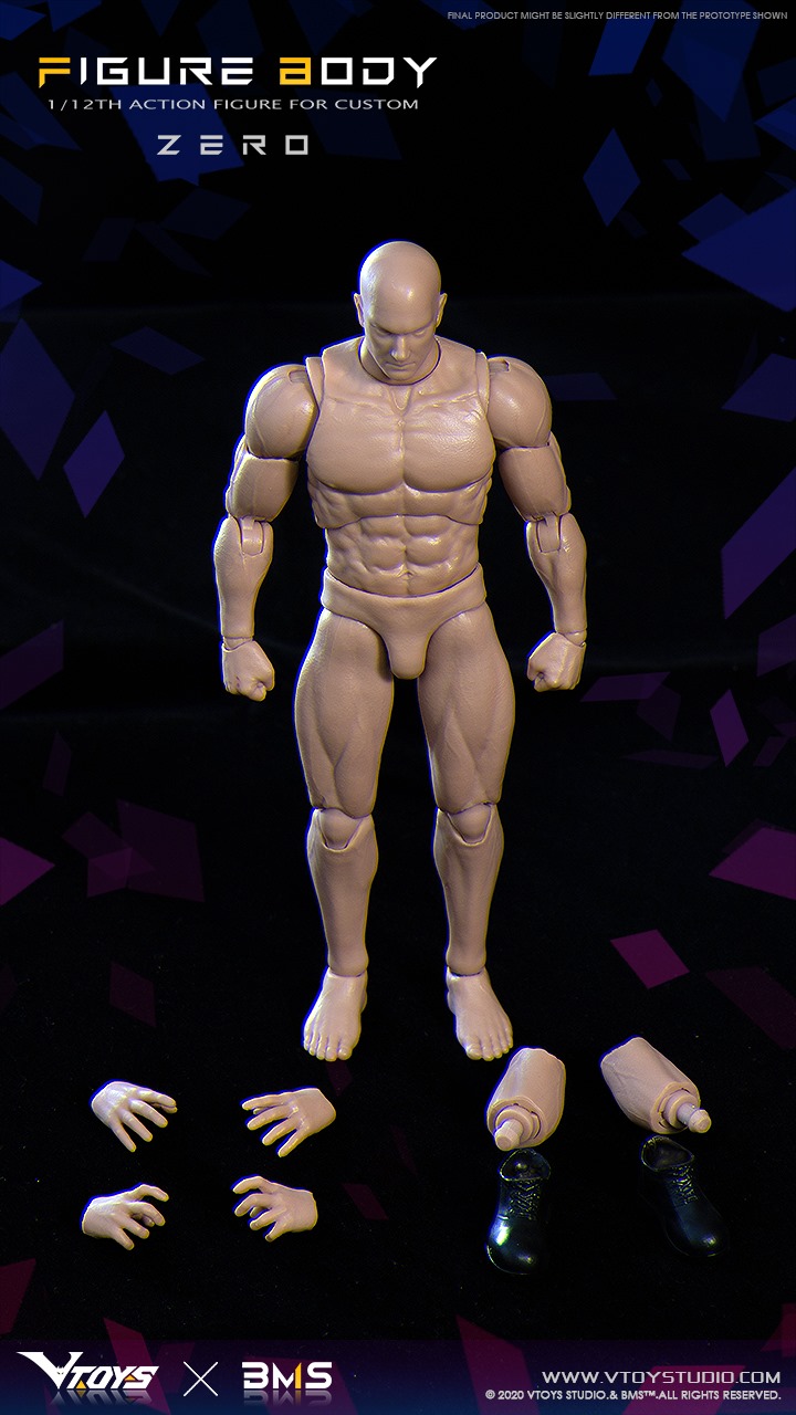 [สั่งจอง]VTOYS X BMS VSD003 1/12 : FIGURE BODY ZERO