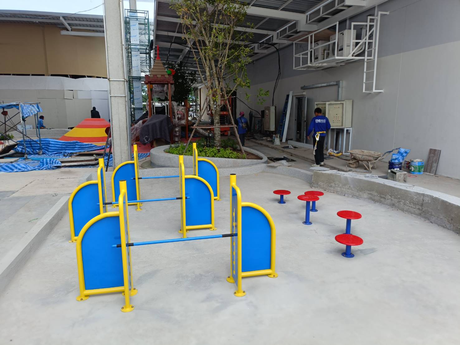 เครื่องเล่นสนามสุนัขจัดเซ็ท ราคาโปรโมชั่น 109,800 บาท, ฝึกสุนัข ,อุปกรณ์เสริมน้องหมา dog playground