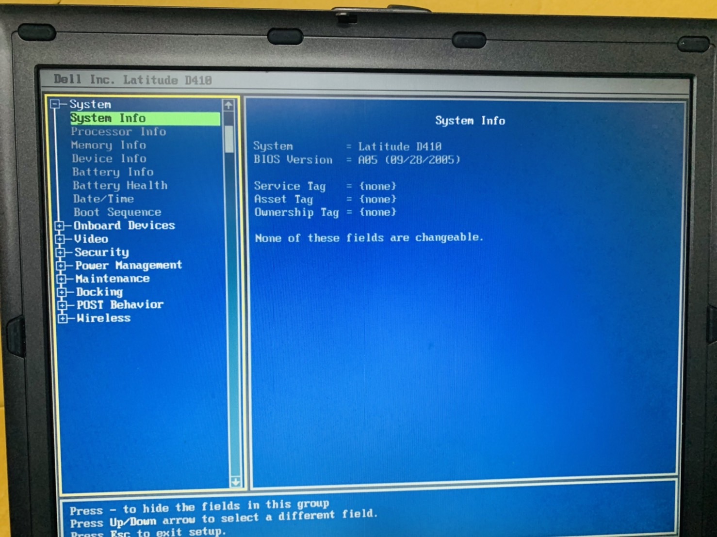 โน้ตบุ๊ค Notebook Dell Latitude D410 Laptop 12.1 inch แบตเสื่อม สินค้ามีประกัน