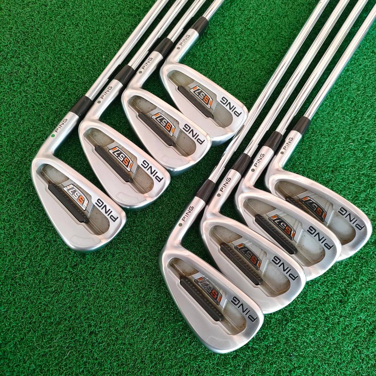 ชุดเหล็ก PING S57 มีเหล็ก3-9 เเละ W ชุดเหล็กสุดยอดคุณภาพ ด้วยวัสดุ และการออกแบบ ของ PING ทำให้การเล่นที่สนุกขึ้น เพิ่มความมันส์ แต่ยังคงความตีง่าย ฟีลลิ่ง แน่น หนึบ และสปินจัดครับ