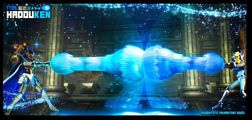 [สั่งจอง]Mugentoys T25 1/12 : hadouken effect new color version