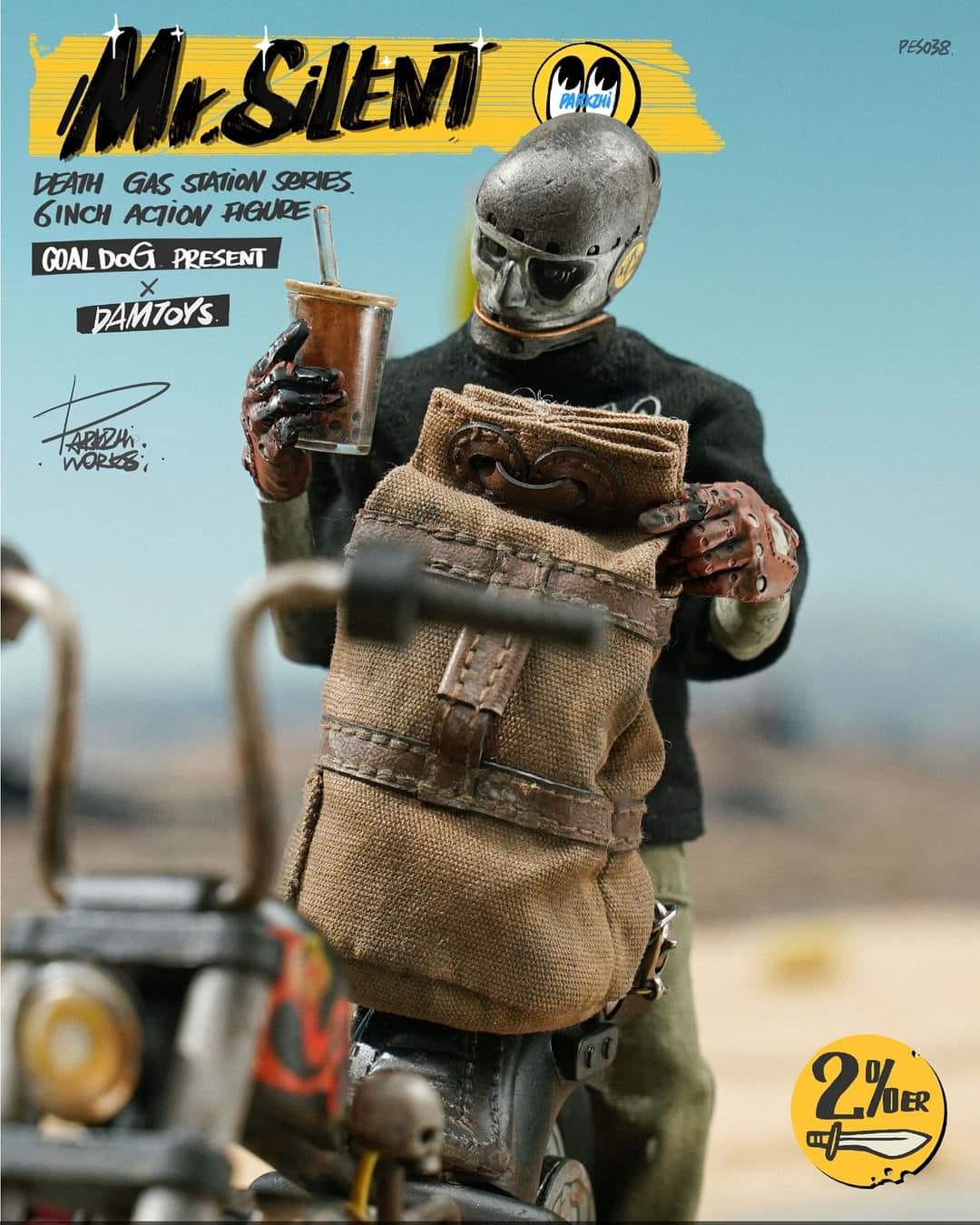 [สั่งจอง]Coaldog x Damtoys 1/12 : D.G.Sseries Mr.Silent