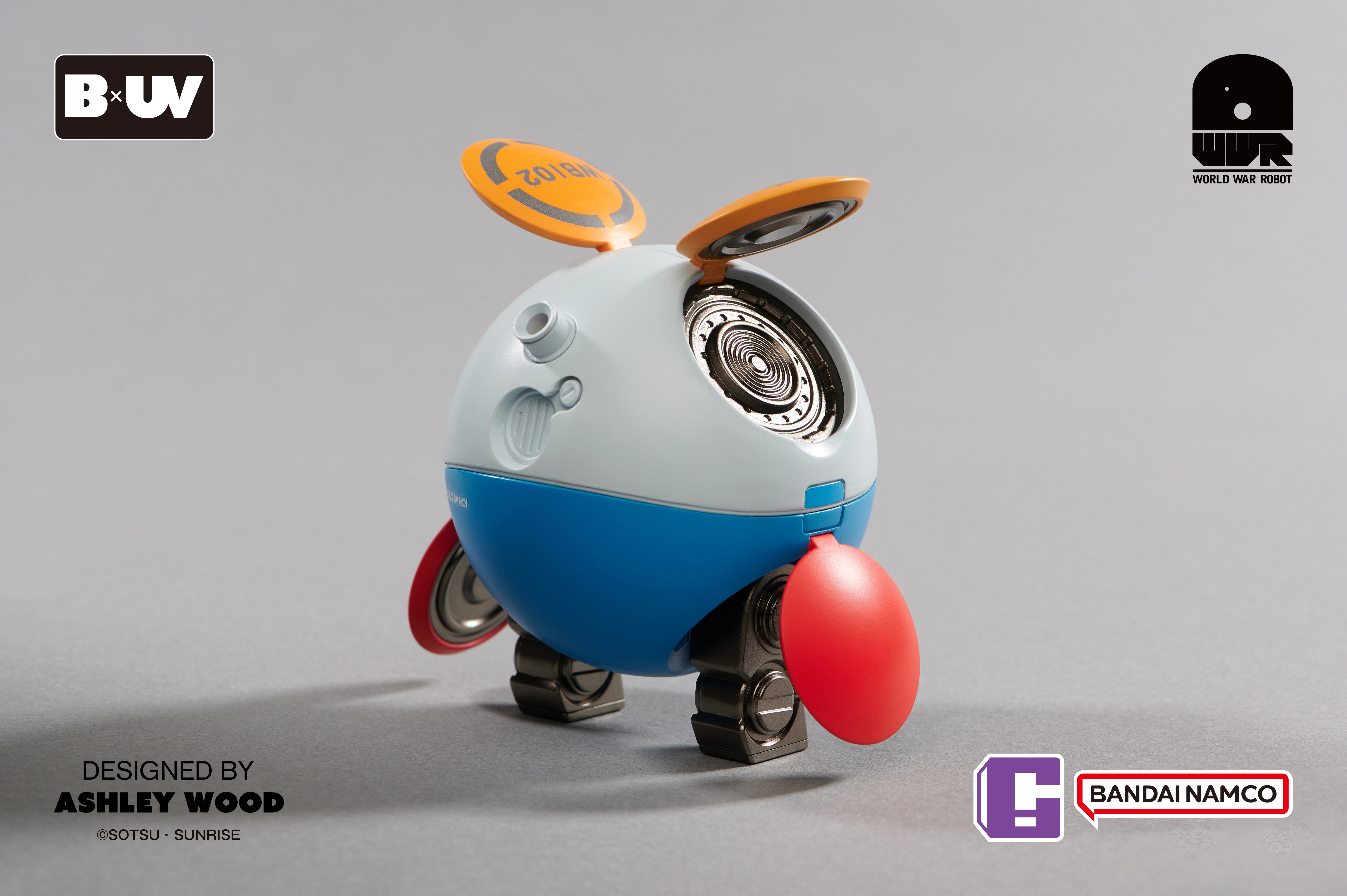 [พร้อมส่ง] BANDAI X UNDERVERSE cobranded Blind Box Vol.2 GUNDAM HARO × SQUARE2