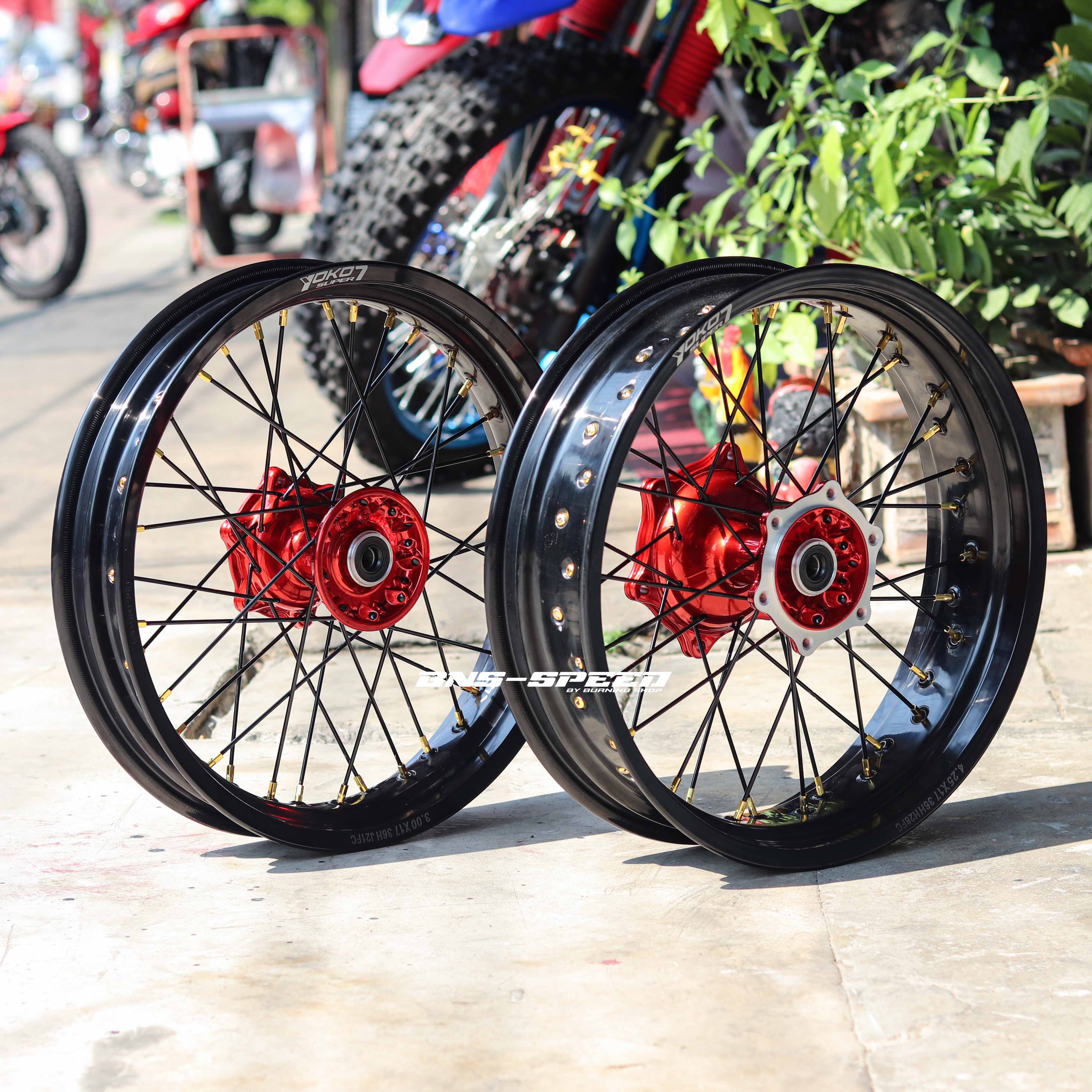 ชุดล้อโมตาด KLX230L/R