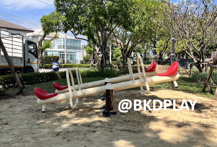 ไม้กระดก, ม้ากระดก ไม้กระดก 4 ที่นั่ง 2 คาน ของเล่นเด็ก สินค้าพร้อมส่ง คิดค่าส่งตามจริง สินค้าราคาโรงงาน