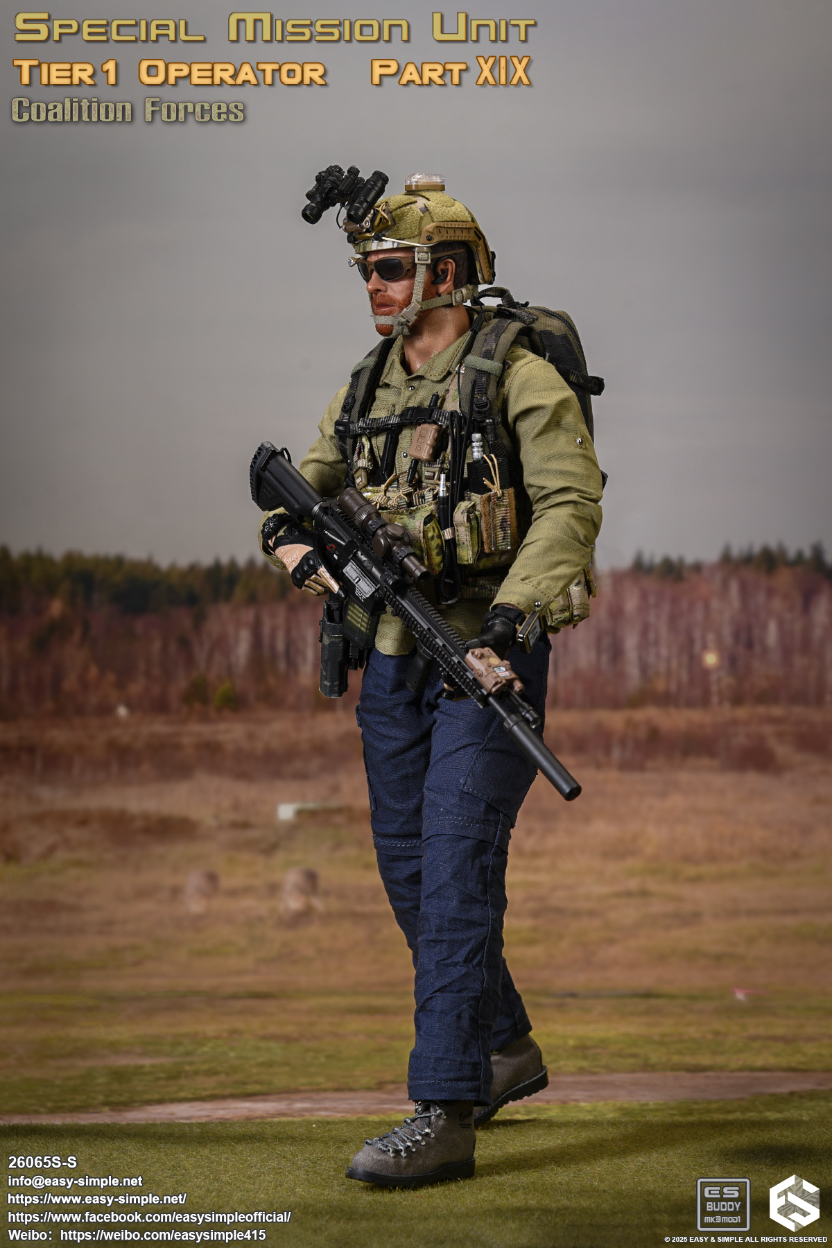 [สั่งจอง]Easy&Simple 1/6 : SMU Tier1 Operator Part XIX Coalition Forces