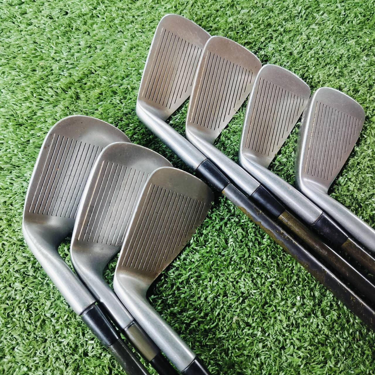 ชุดเหล็ก PRGR CT-502 ก้านกราไฟต์ M-40 มีเหล็ก 5 - 9 PW SW MADE IN JAPAN สภาพเดิมๆ ก้านเดิมทั้งหมด ไม้กอล์ฟพรีเมี่ยมมือสอง ของแท้ By NakaraLuxurious