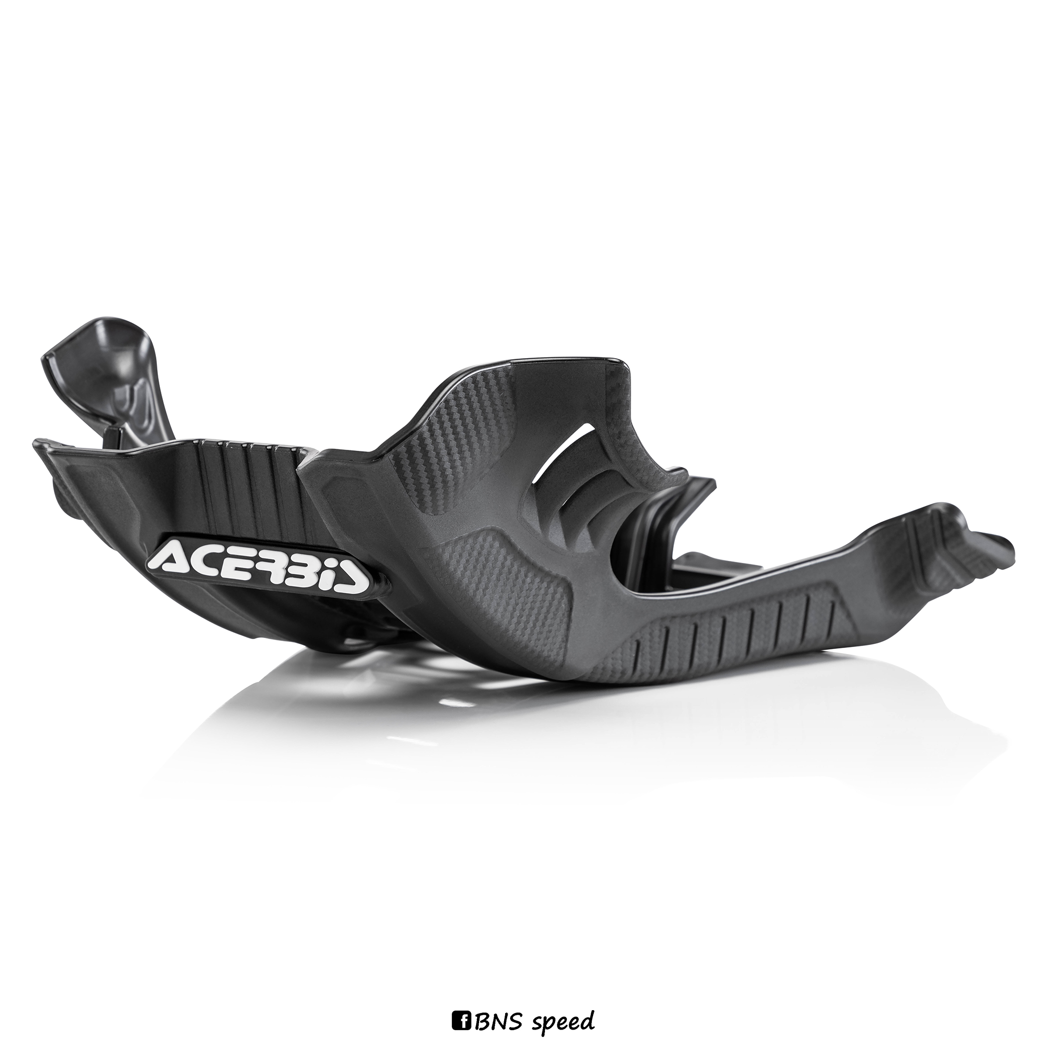 กันแคร้ง Acerbis Skid Plate สีดำ YZ125 2006-2021 Fantic XE125 2021