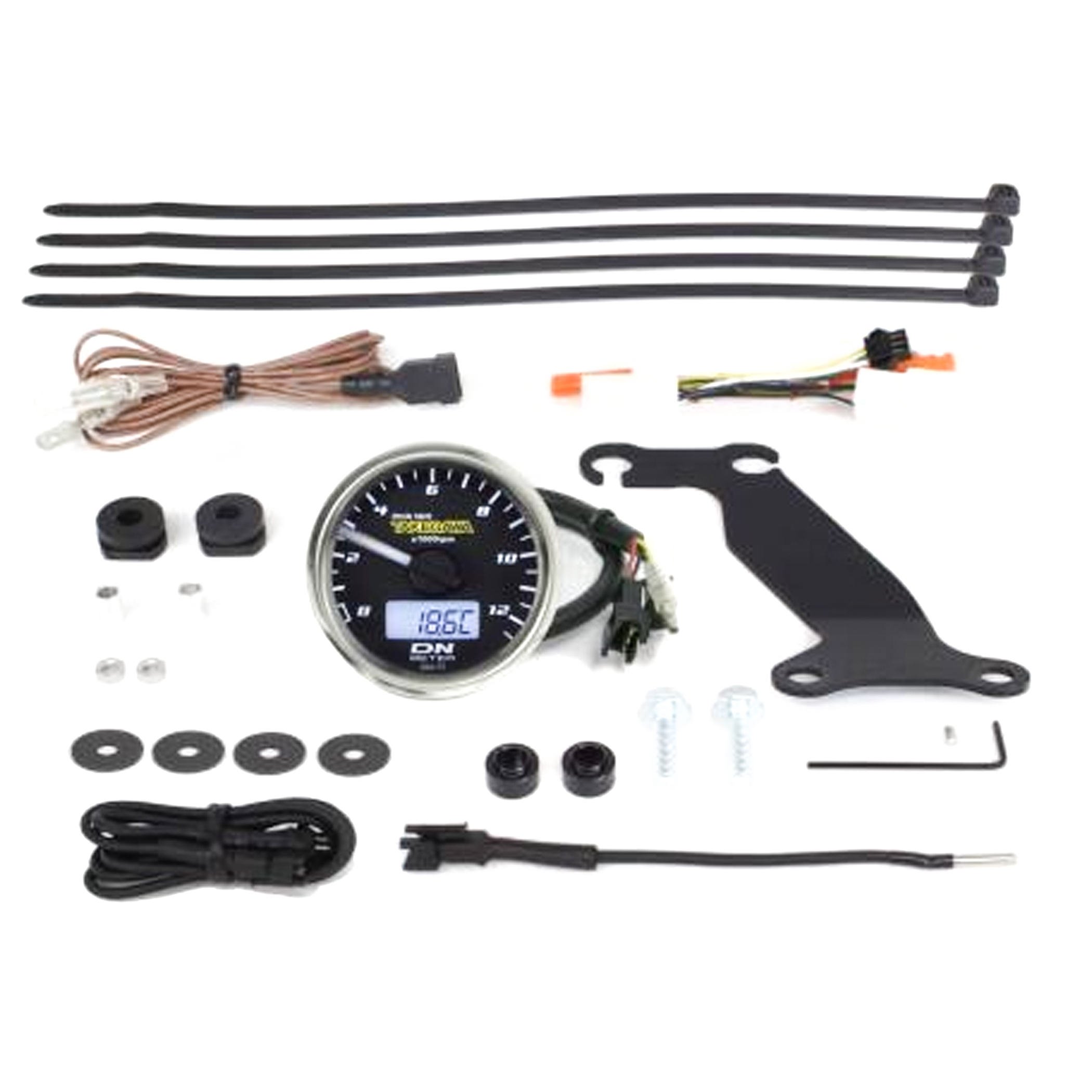 Takegawa Φ48 Small DN Tachometer 12500RPM CT125 GEN1 / GEN2