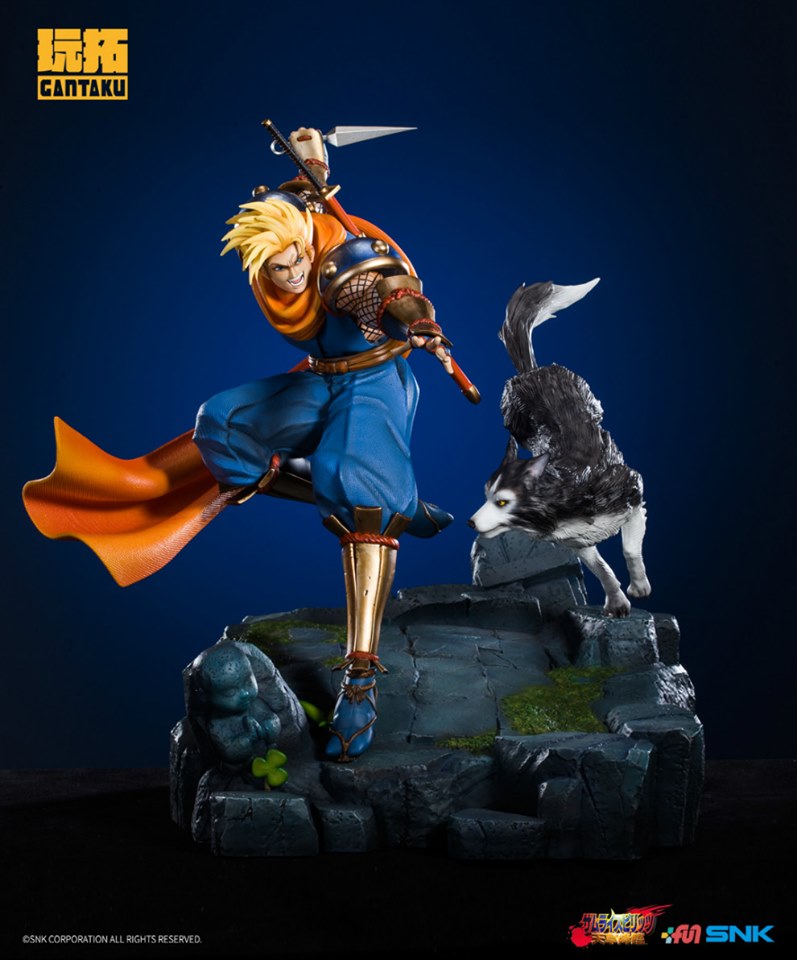 [สั่งจอง]Gantaku Studio- Samurai Shodown Ⅳ Galford D.Weiler 1/6 scale diorama