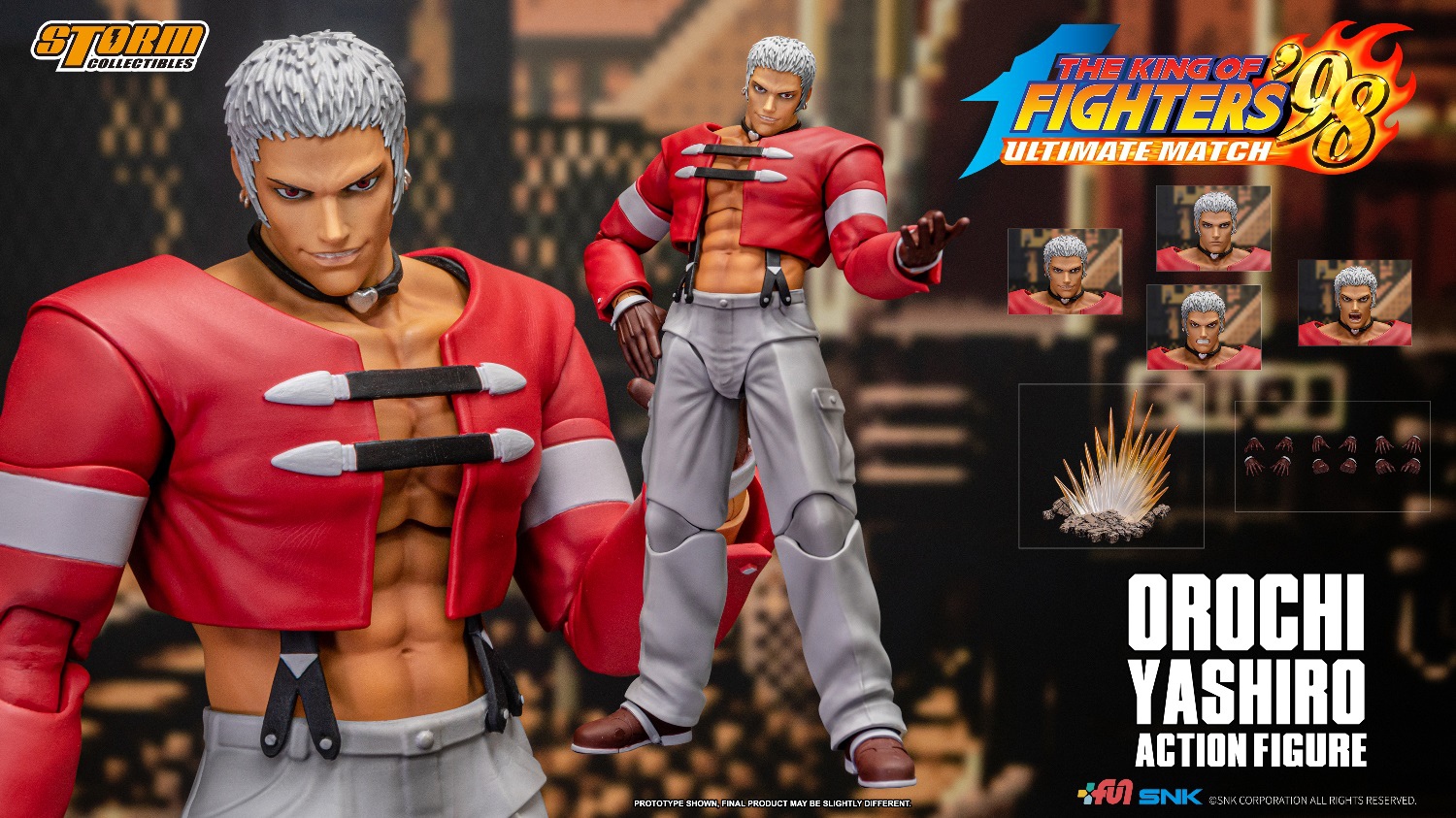 [สั่งจอง]Storm Toys SKKF13 1/12 : KOF98 - OROCHI YASHIRO