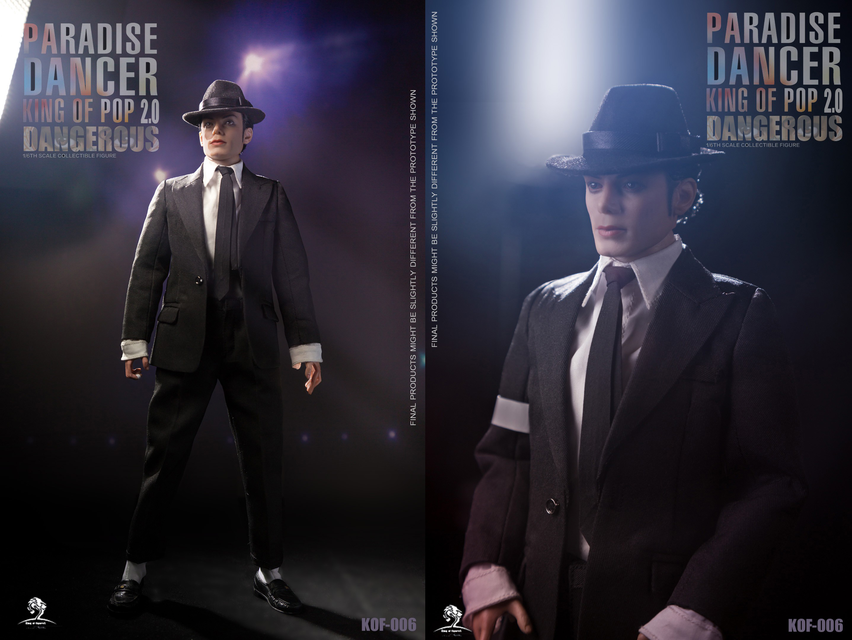 [สั่งจอง] King of Figure KOF-06 1/6 Scale : Dancer 2.0 DANGEROUS