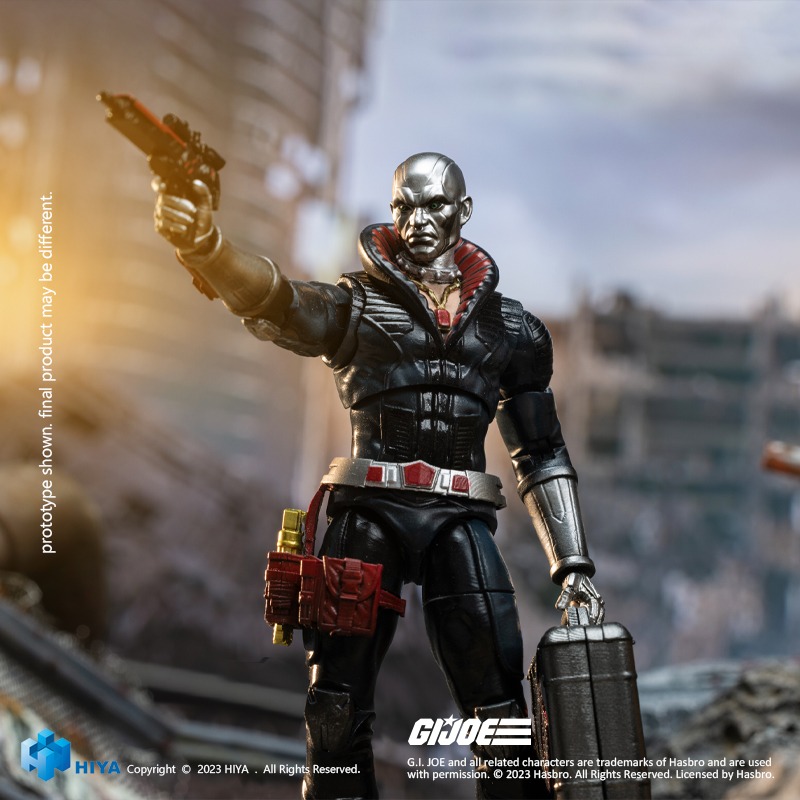 [สั่งจอง] HIYA Exquisite Mini Series EMG0152 1/18 ( 4 Inch ) : G.I.JOE - Destro