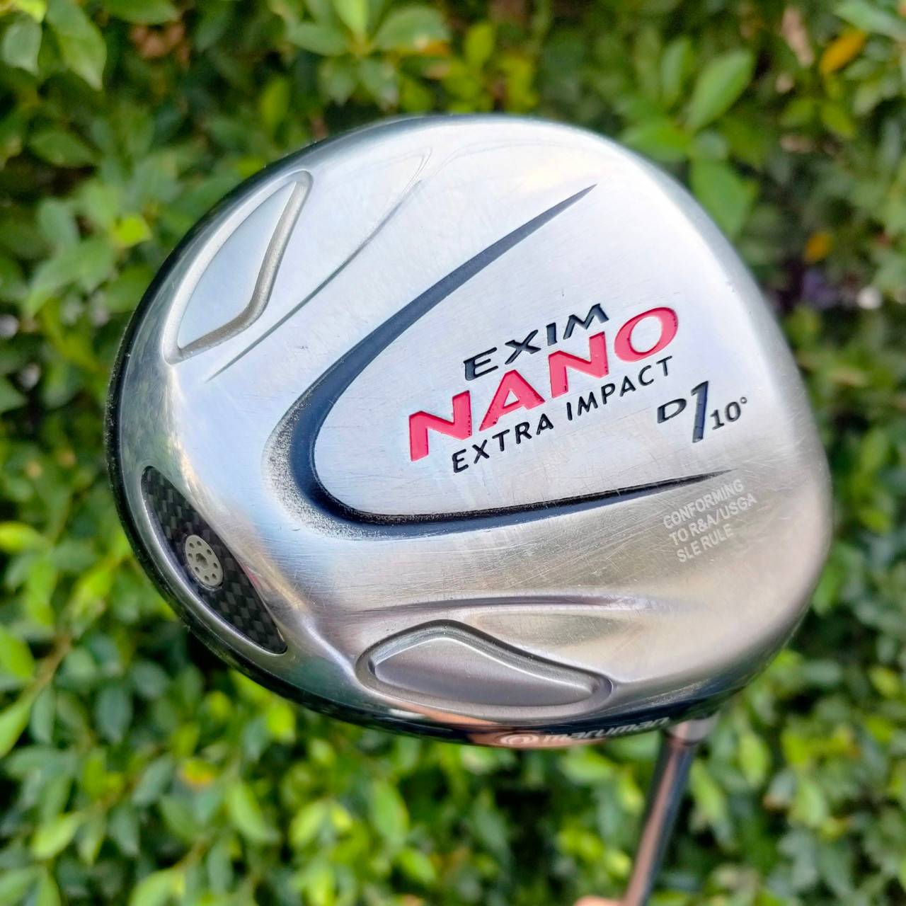 DRIVER EXIM NANO EXTRA IMPACT องศา 10 ก้าน EX-05 FLEX SR ไม้หน้าเด้ง ตีไกล แต่ไม่เกินกฎ ถูกกติกาครับ จากแบรนด์ตีไกล MARUMAN ครับ วัสดุสุดพรีเมี่ยม ไม้กอล์ฟมือสอง ของแท้ BY NakaraLuxurious