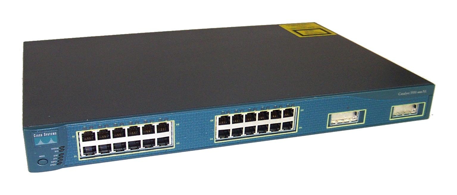 Cisco WS-C3500-XL Catalyst 3524 XL Standard Edition, 24-Port 10/100Base-TX Switch