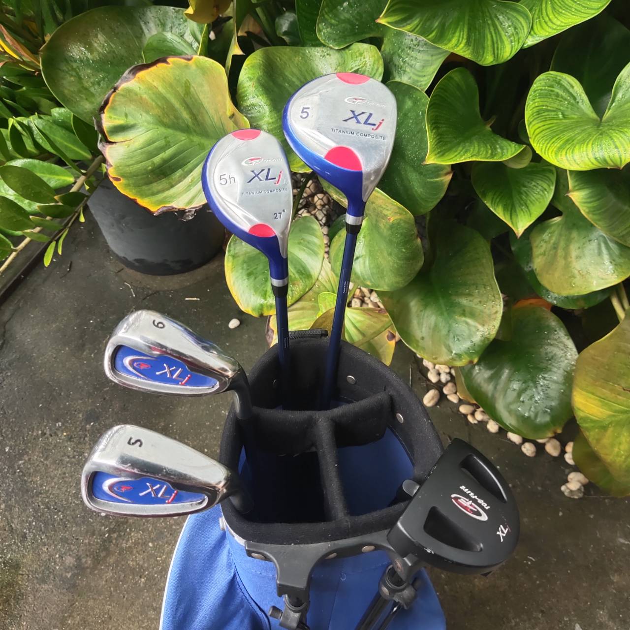 ชุดกอล์ฟเด็ก TOP FLITE XLj เหมาะกับเด็กที่มีส่วนสูงประมาณ: 🔸 135–145 ซม.