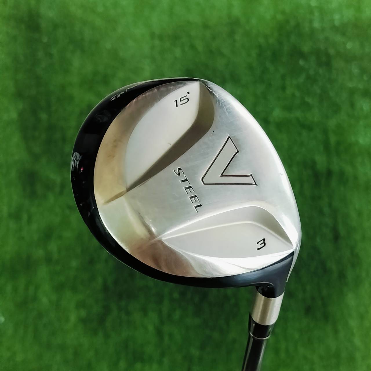 FW3 TAYLORMADE V STEEL องศา 15 ก้าน MAS 2 PLUS FLEX S ก้านดีมาก!!! ไม้กอล์ฟพรีเมี่ยมมือสอง ของแท้ By NakaraLuxurious