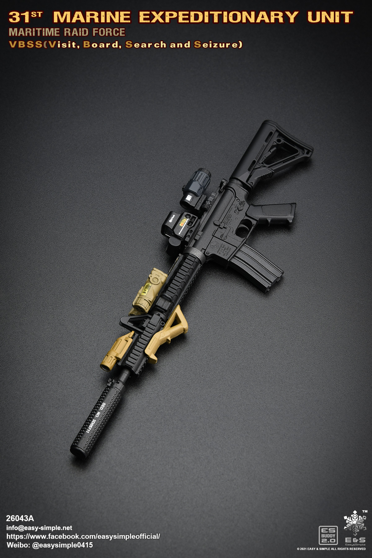 [สั่งจอง] Easy&Simple 26043A 1/6 : 31st MEU MRF VBSS