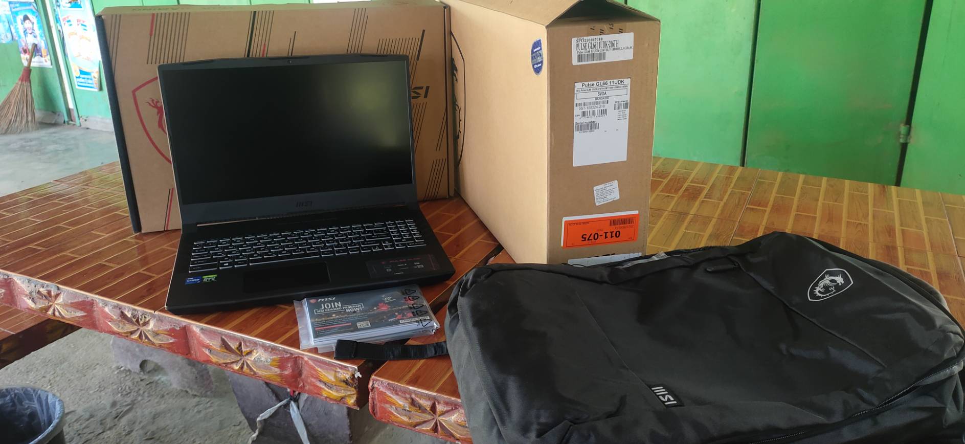 MSI PULSE GL66 11UDK-216TH (TITANIUM GRAY)