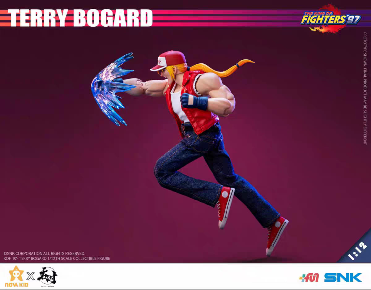 [พร้อมส่ง] Tunshi Studio 1/12 : "The King of Fighters ’97" Terry Bogarde