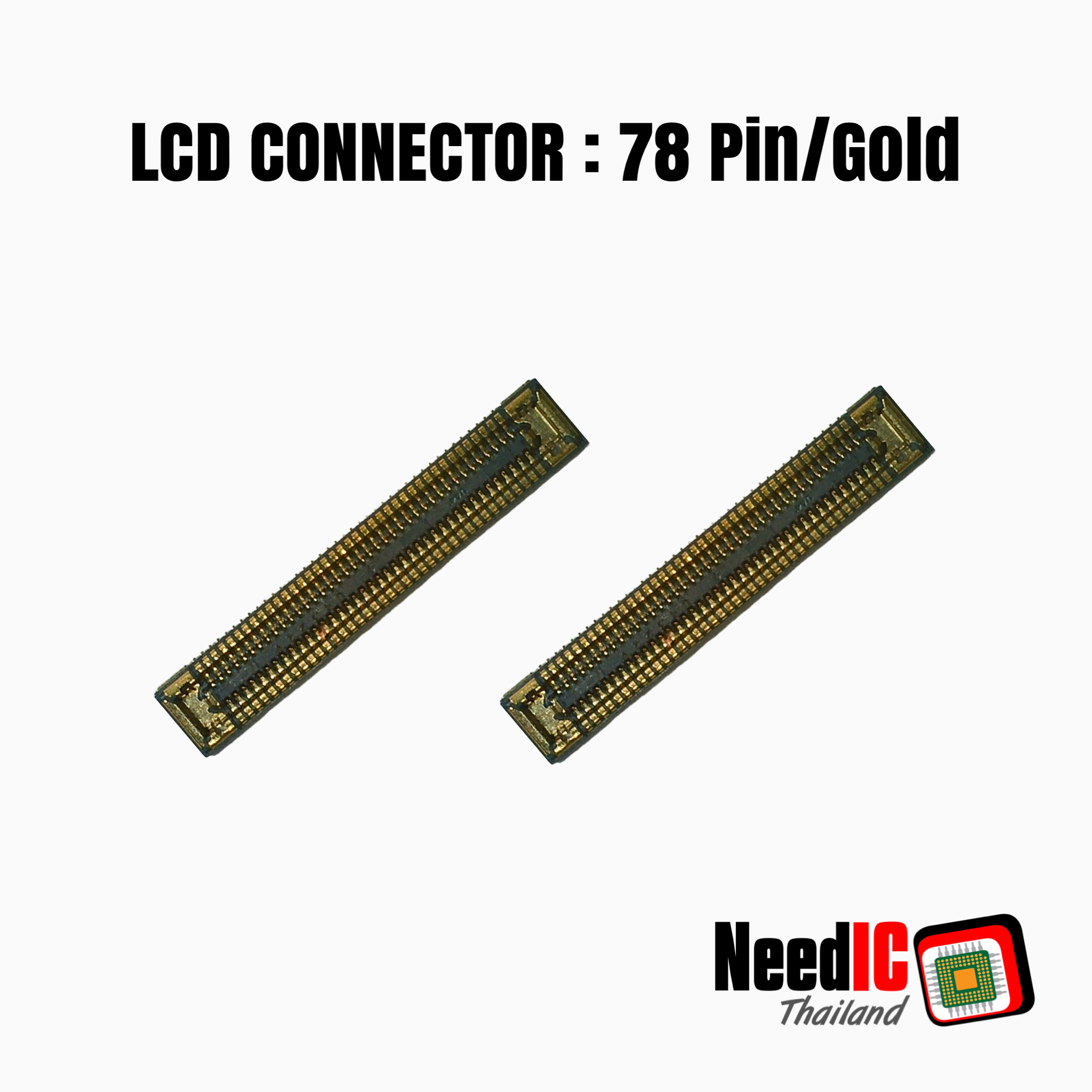 LCD Connector : 78 Pin/สีทอง สำหรับ Samsung A325/A326/A02/A52/A73/A536