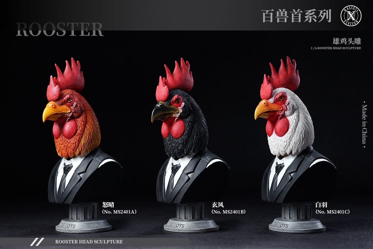 [สั่งจอง] MOSTOYS 1/6 : Rooster Head Sculpture