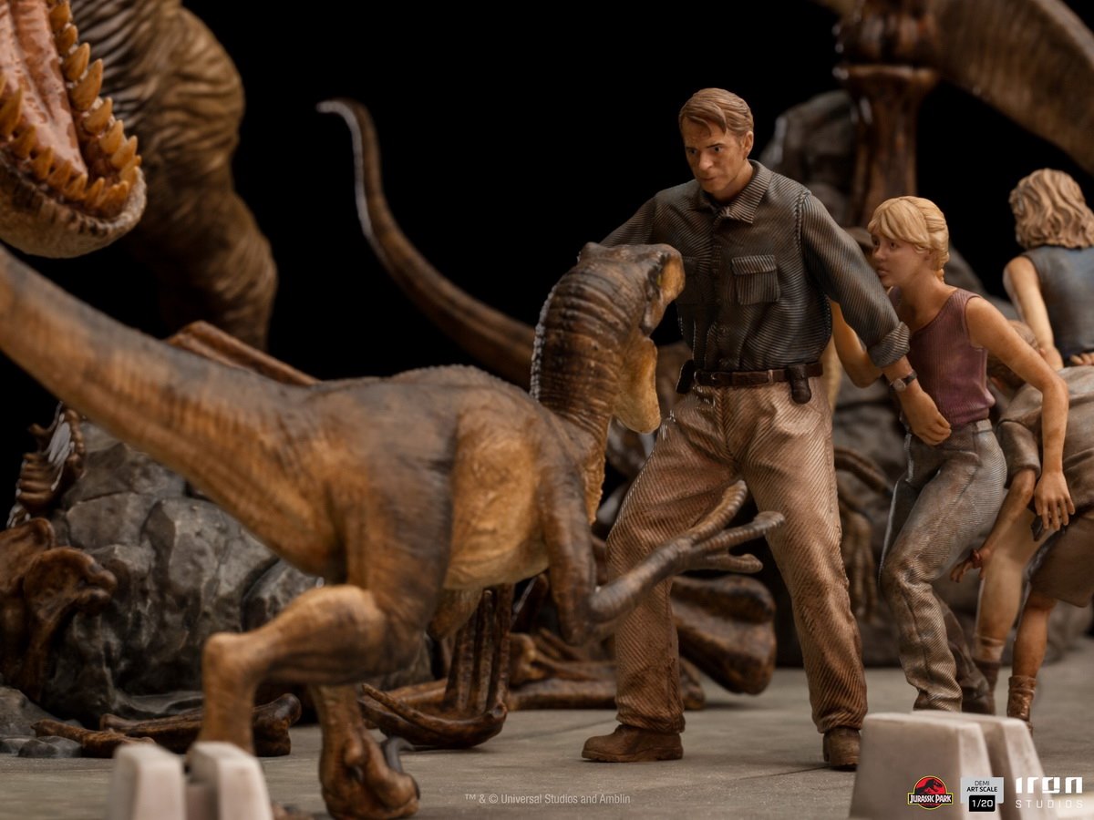 [สั่งจอง]Iron Studios UNIVJP38920-20 1/20 The Final Scene Demi Art Scale – Jurassic Park