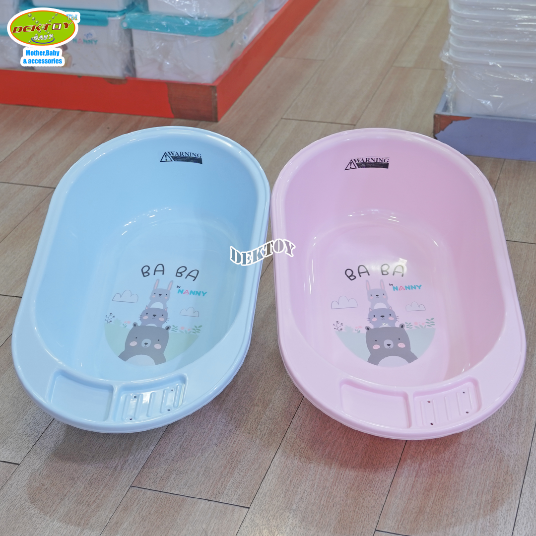 Nanny อ่างอาบน้ำเด็กแนนนี่ 3069 ลาย Baba