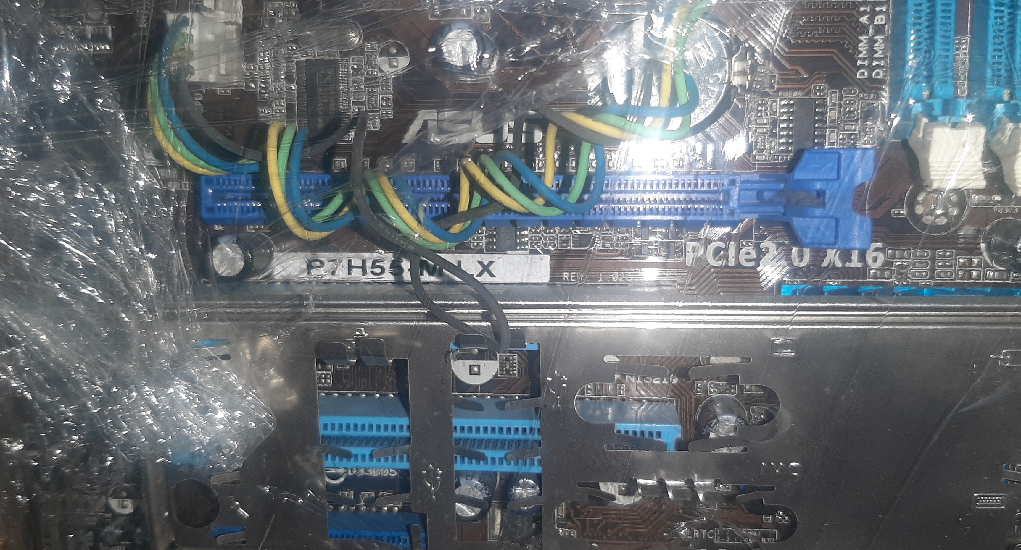 เมนบอร์ด P7H55-MLX(LGA1156) รองรับ CPU Core i Gen1 มือสองประกันดี