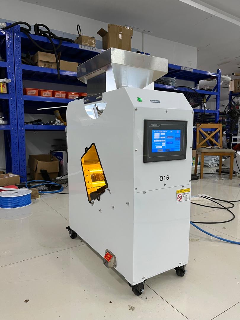 เครื่องยิงสีเมล็ดกาแฟคั่ว color sorter mini