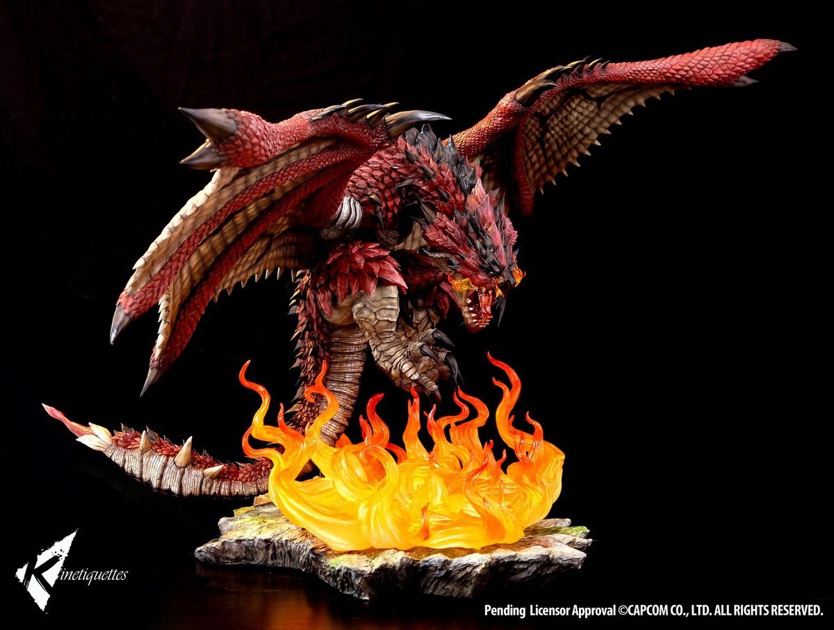 [สั่งจอง]Kinetiquettes 1/10 scale : RATHALOS - THE KING OF THE SKIES