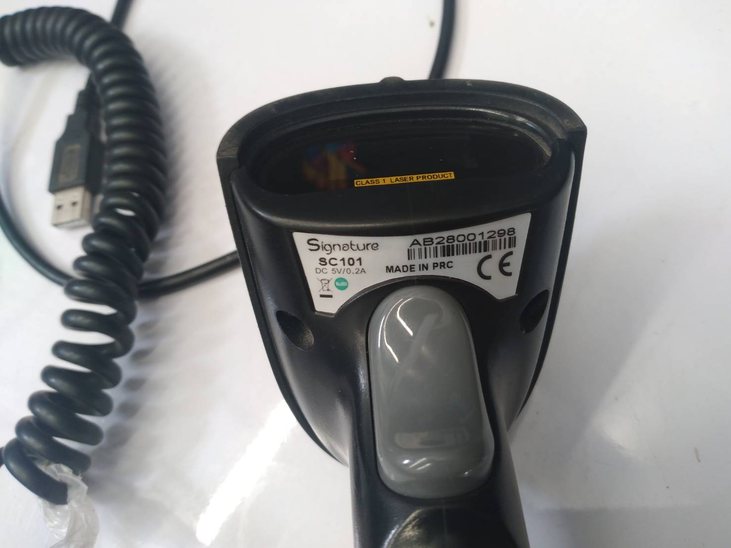 เครื่องสแกนบาร์โค้ด Signature