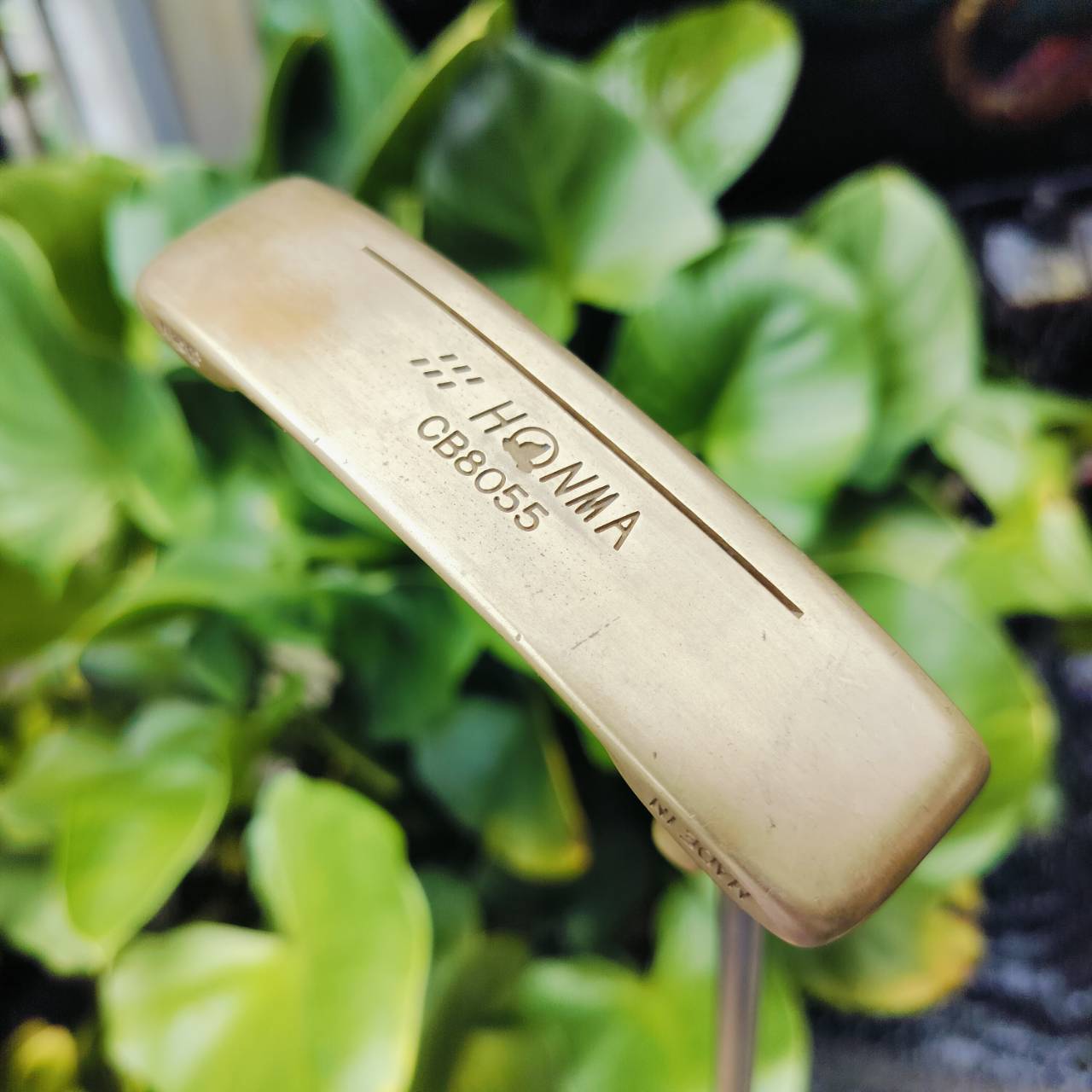 Hiro Honma Sinker Putter CB 8055 ความยาว 34 นิ้ว สวยสมบูรณ์ พรีเมี่ยมจัด น่าเก็บมาก MADE IN JAPAN SAKATA ไม้กอล์ฟพรีเมี่ยมญี่ปุ่นมือสอง ของแท้ By NakaraLuxurious