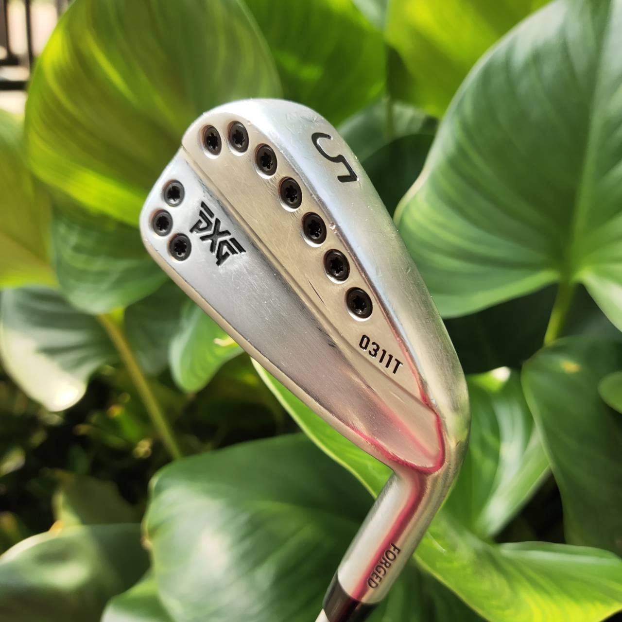 เหล็ก 5 PXG 0311T (Tour Performance) ให้ประสิทธิภาพการเชฟช็อตและควบคุมลูก ได้อย่างดีเยี่ยม มี Offset เล็กน้อย ตีสนุกมาก ไม้กอล์ฟพรีเมี่ยมมือสอง ของแท้ By NakaraLuxurious