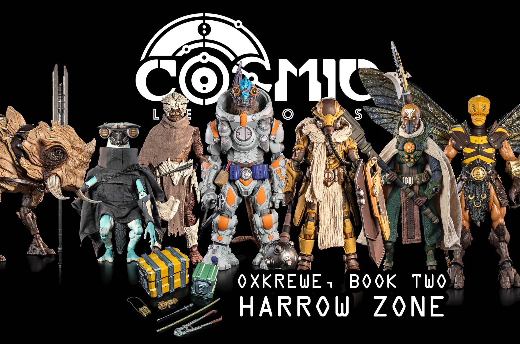 [สั่งจอง] Fourhorsemen Cosmic Legions: OxKrewe, Book Two - Harrow Zone