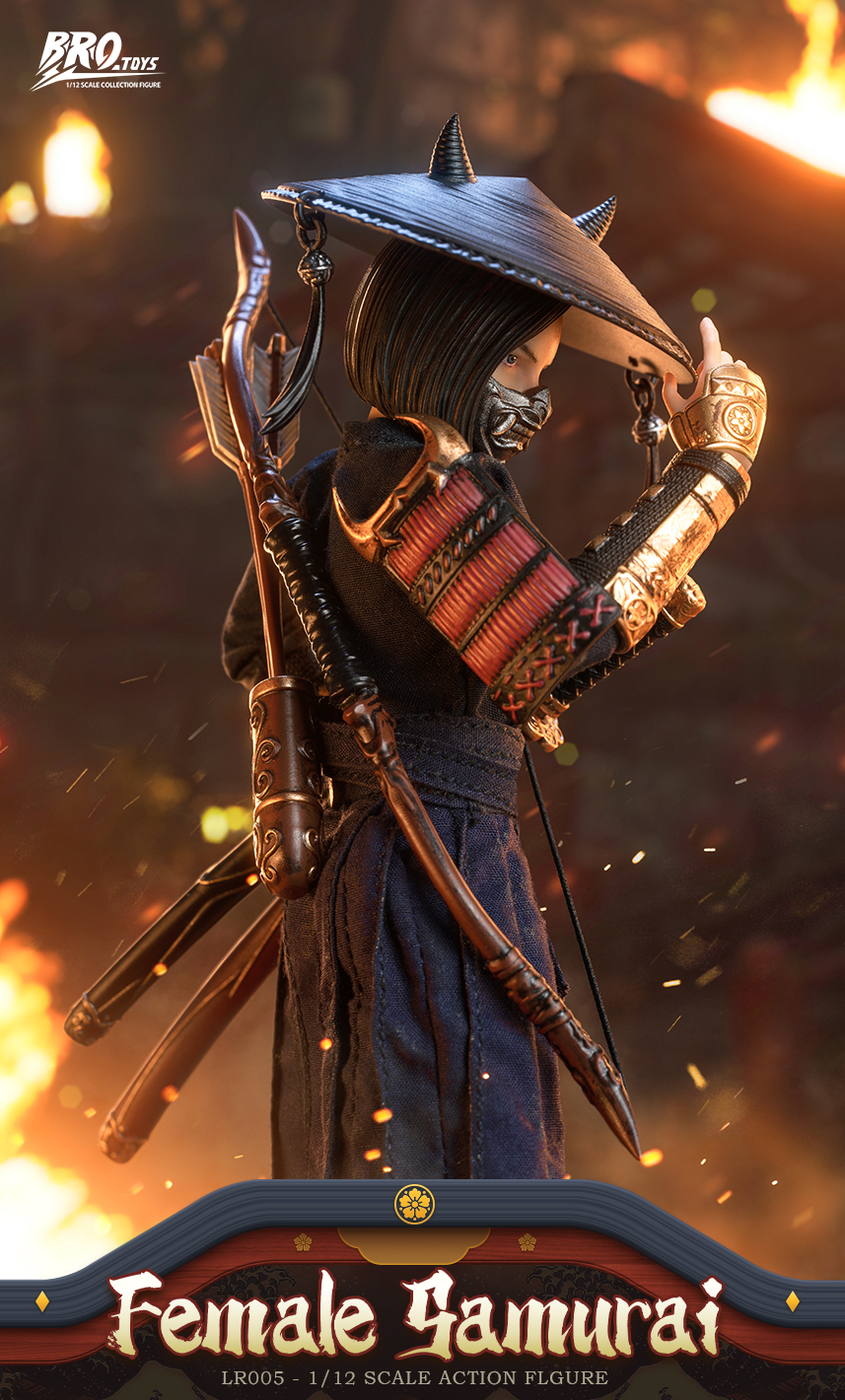 [พร้อมส่ง] BROTOYS LR005 1/12 : female samurai