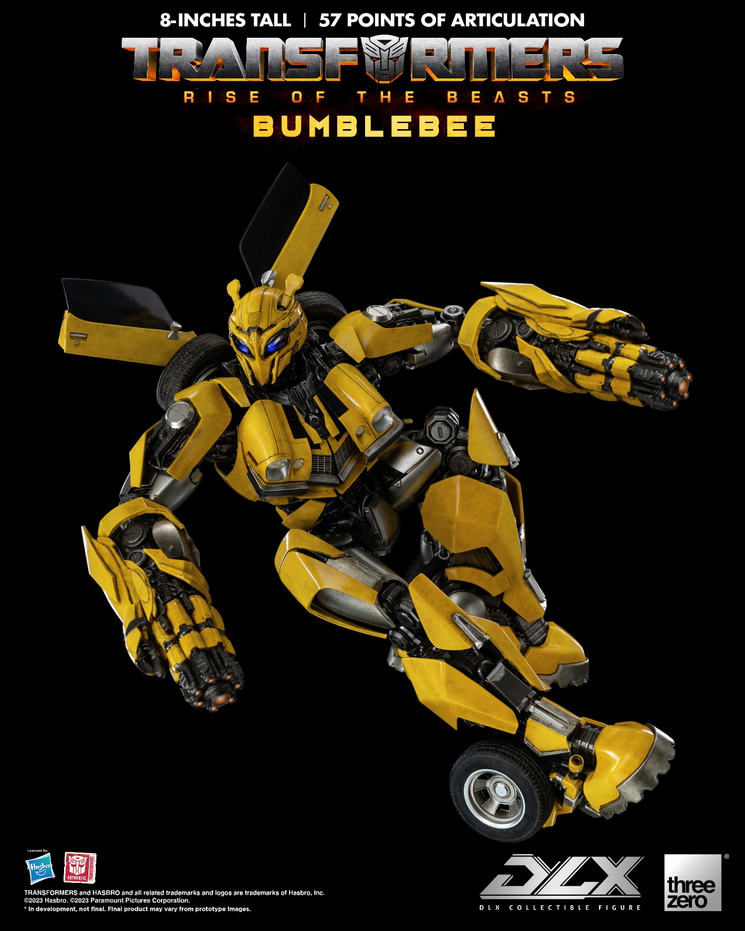 [สั่งจอง]threeZero 3Z05630W0 TRANSFORMERS : Rise of the BEAST DLX - Bumblebee