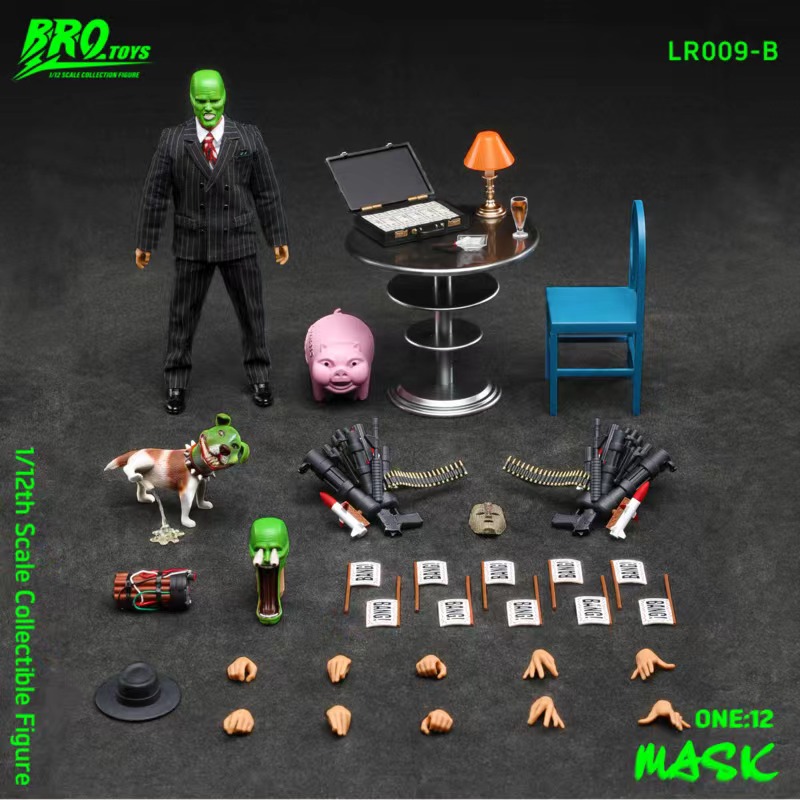 [สั่งจอง] BROTOYS LR009 1/12 : Mask Man-Action Figure