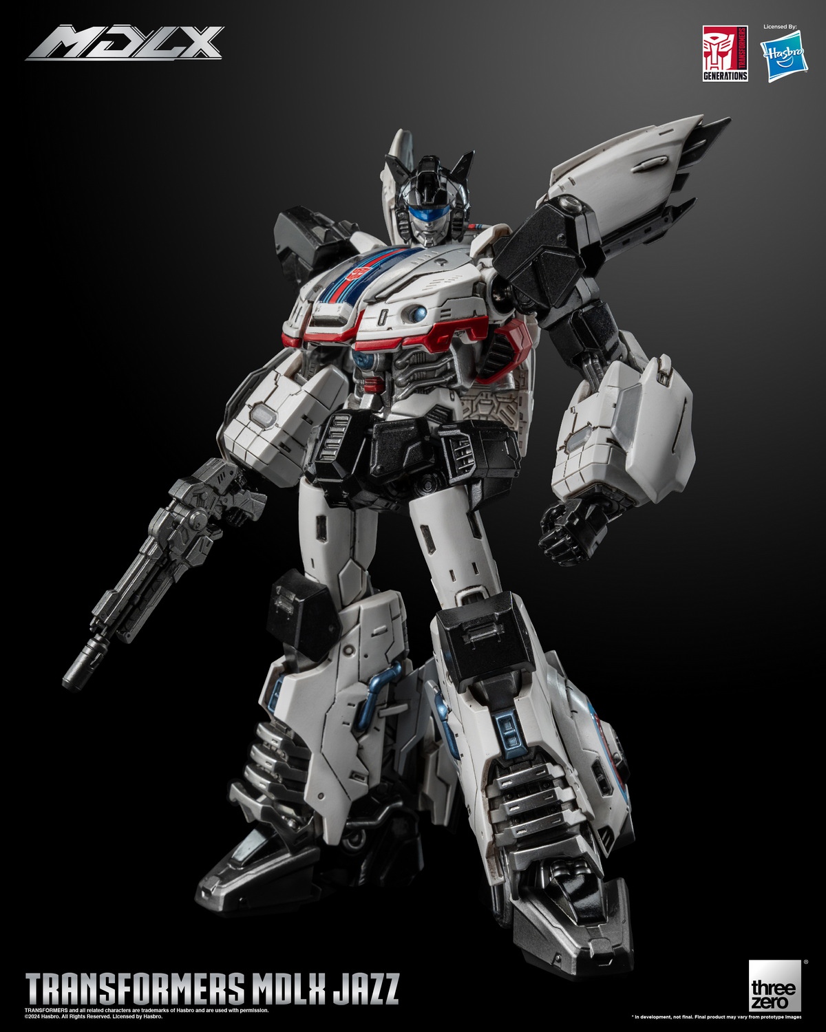 [สั่งจอง] Threezero 3Z03380W0 6" : Transformers MDLX - Jazz