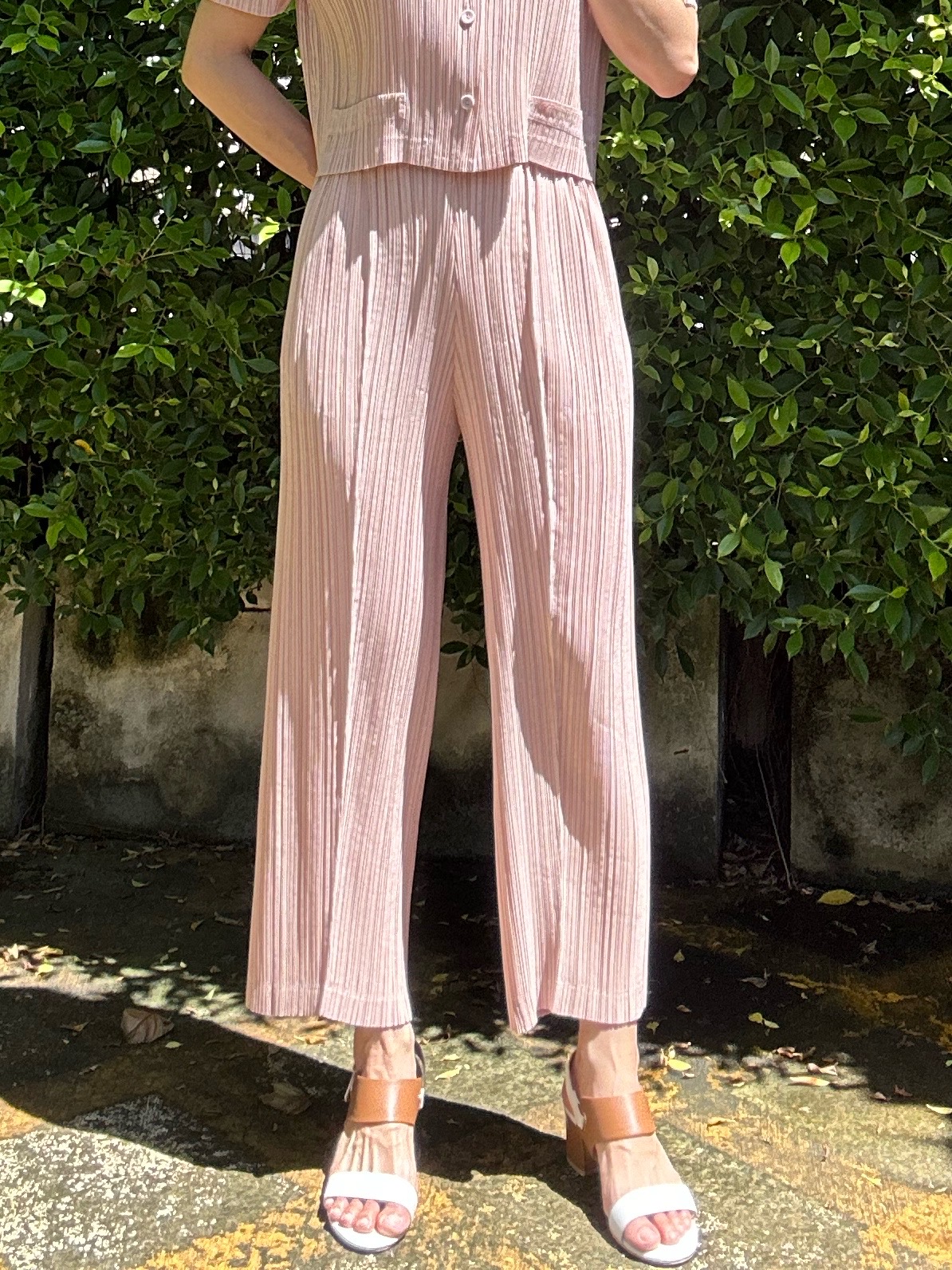 ยาว 36 นิ้ว 2MUAY GJO1410 กางเกงพลีทคุณภาพ STRIGHT PLEATED PANTS 8 สี FREE SIZE