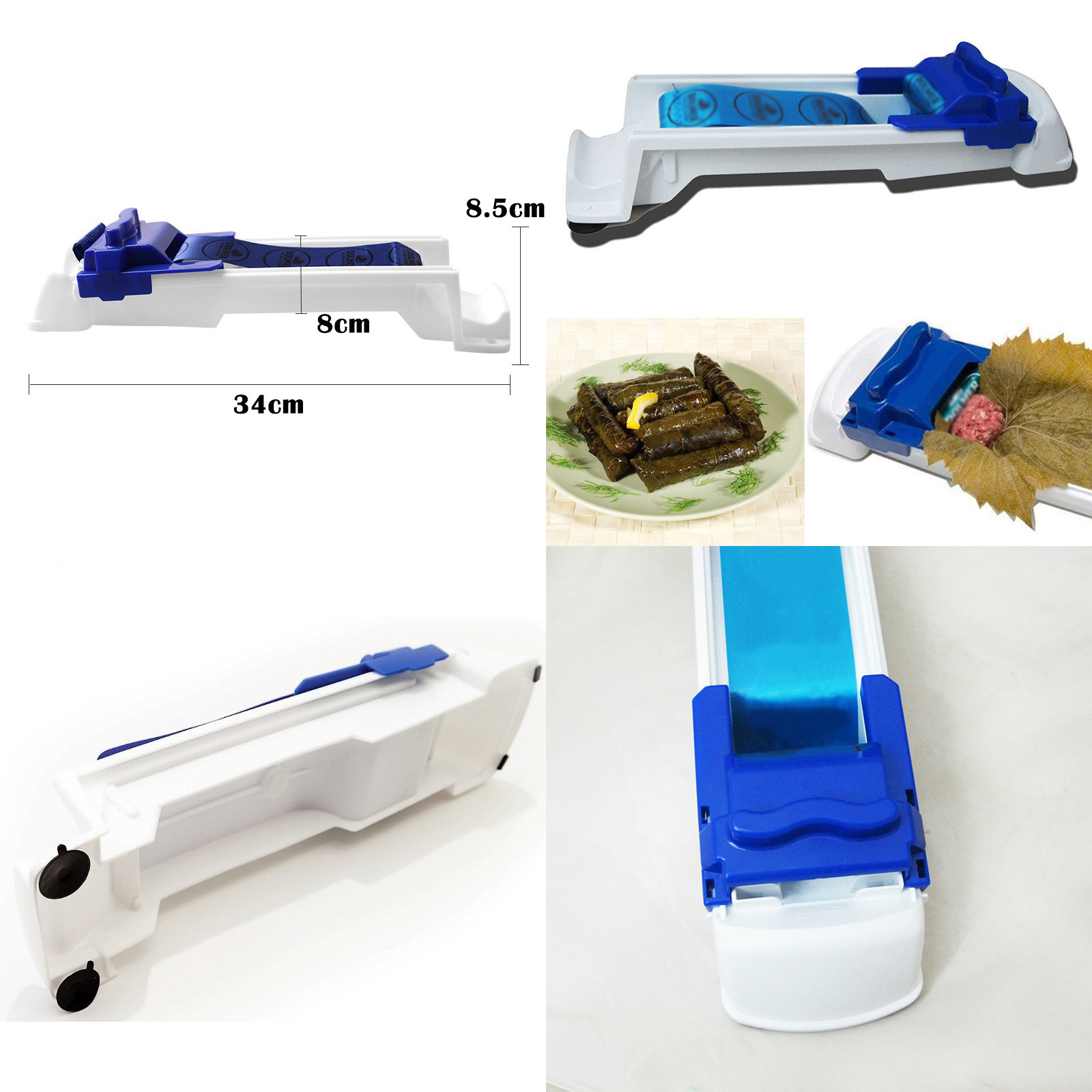 ที่เสียบไม้หมาล่า / ที่ม้วนสลัดโรล อุปกรณ์ช่วยในการทำครัว พลาสติกคุณภาพดี เกรดดอาหาร ปลอดภัย