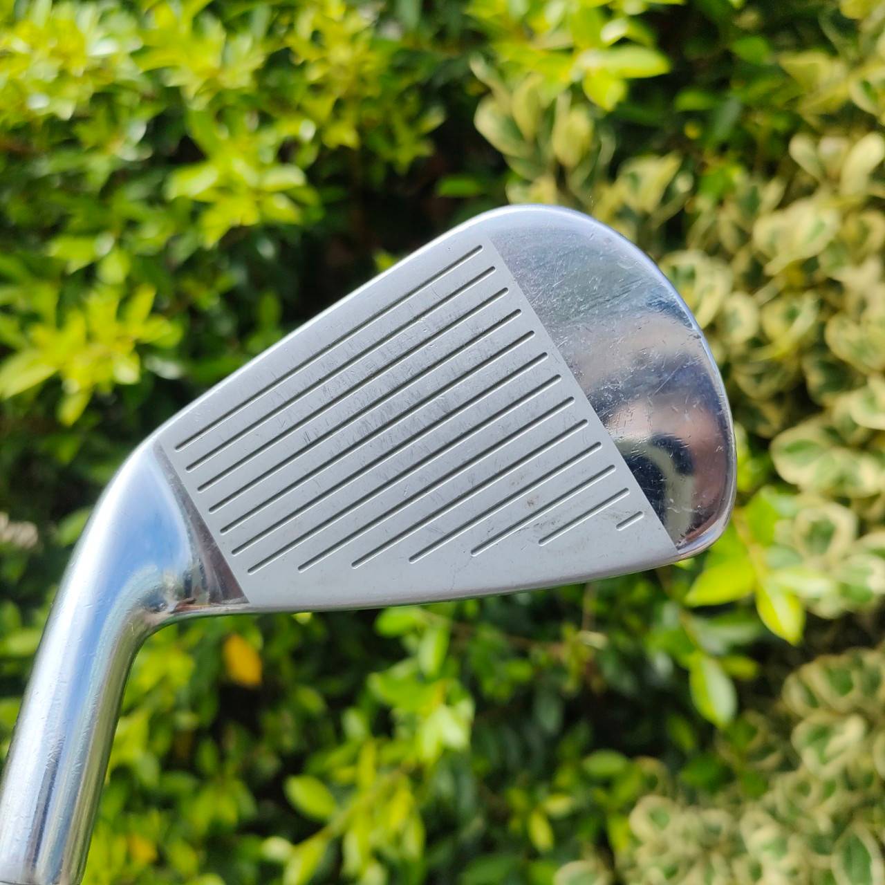 ชุดเหล็ก MIZUNO JPX800 FORGED มีเหล็ก 5-9 เเละ PW GW ก้าน NS.PRO 950 GH FLEX R เหล็ก GRAIN FLOW FORGED JAPAN รุ่นสุดพรีเมี่ยมของ MIZUNO ทั้ง FORGED และมี CAVITY ทั้งนุ่มและตีง่ายมากๆครับ ชุดนี้ มีถึง WEDGE ด้วยแล้วนะครับ ก้านก็ดีมาก เบาเพียงแค่ 95 กรัม