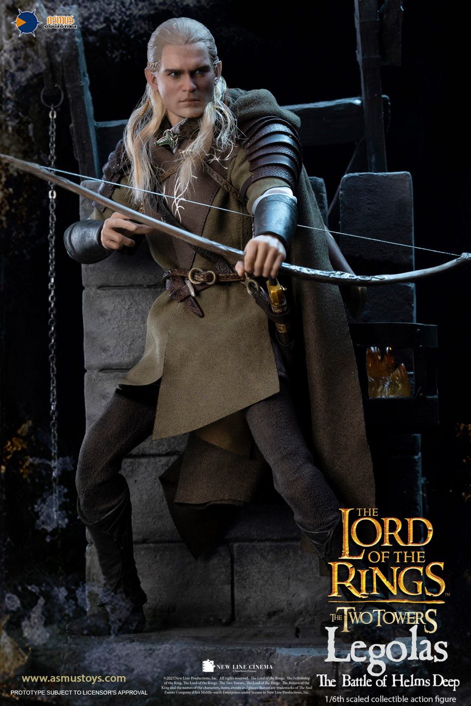 [สั่งจอง]ASMUS TOYS LOTR029 1/6 : THE LORD OF THE RINGS SERIES: LEGOLAS - AT HELMS DEEP