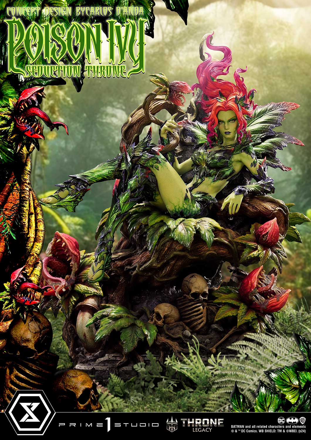 [สั่งจอง]Prime 1 Studio : Poison Ivy Seduction Throne (Concept design by Carlos D'Anda)