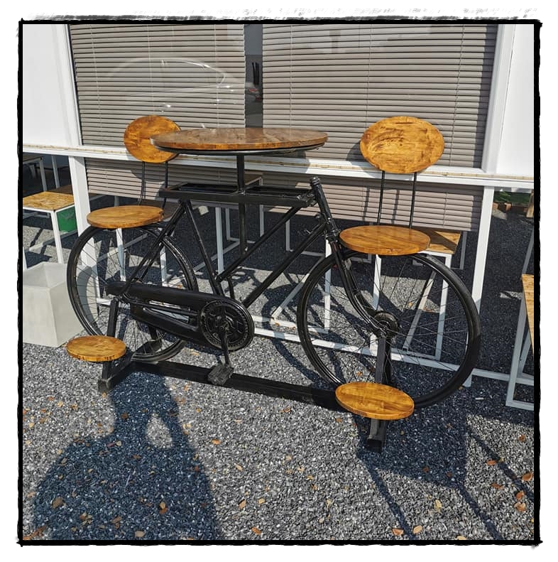 #BICYCLE Design#เฟอร์นิเจอร์จักรยานวินเทจ #เฟอร์นิเจอร์ตกแต่งร้านกาแฟ