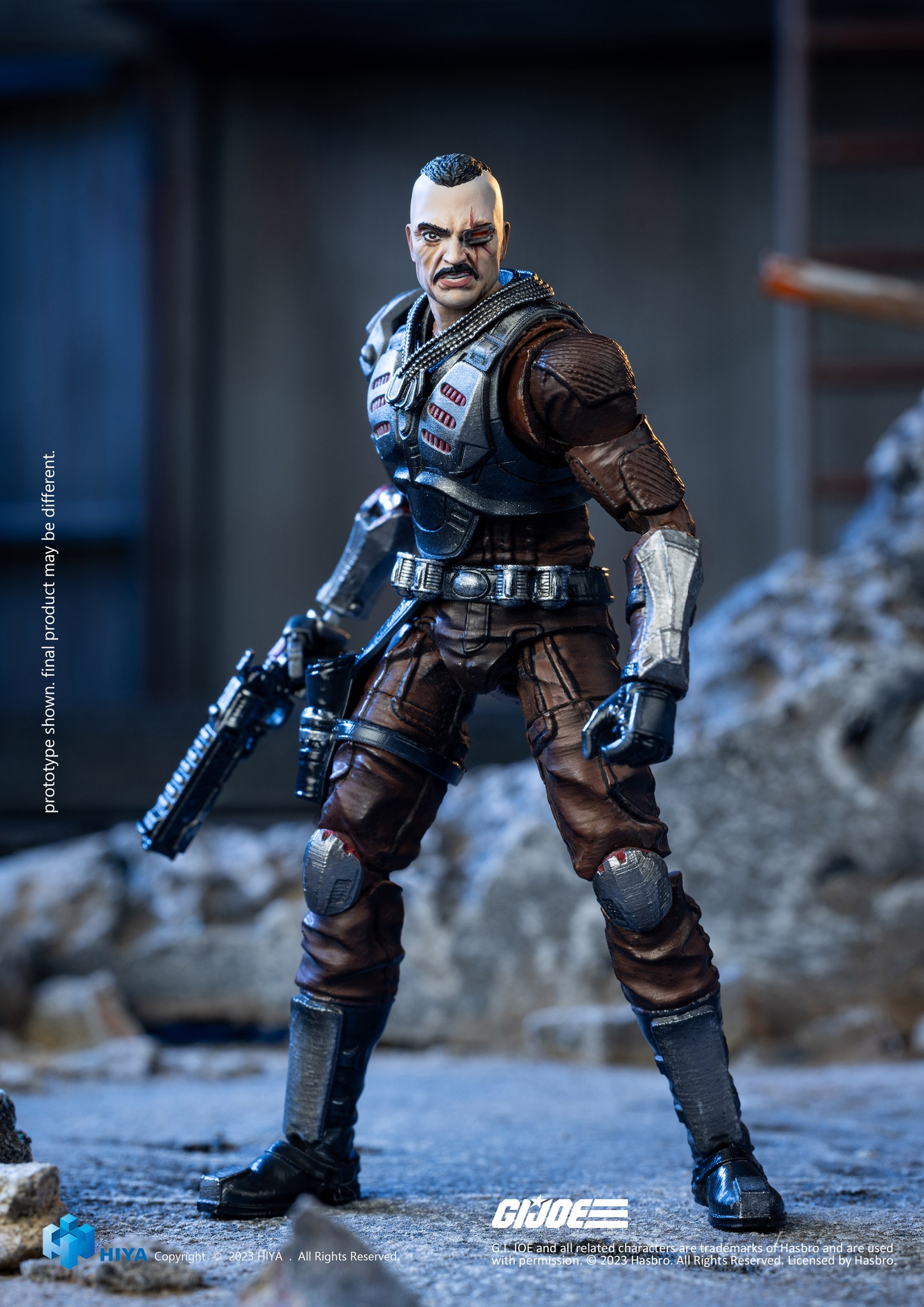 [พร้อมส่ง] HIYA Exquisite Mini Series 1/18 ( 4 Inch ) : G.I.JOE - Major Bludd EMG0195