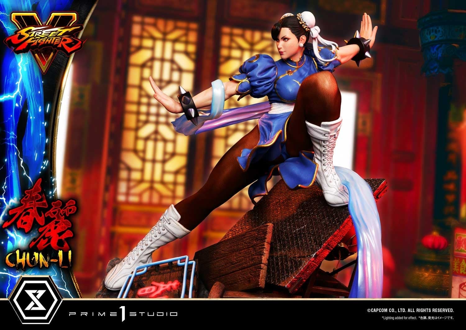 [สั่งจอง]Prime 1 Studio PMSFV-03 1/4 : Chun-Li - Street Fighter V