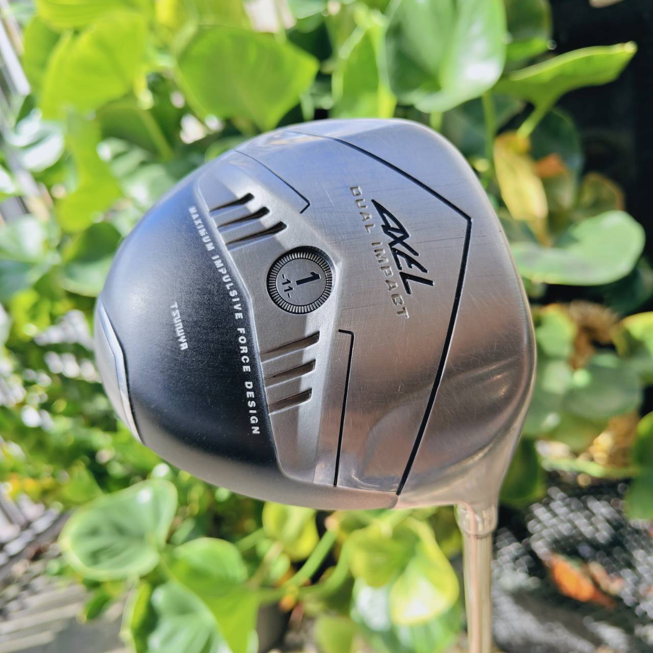 TSURUYA AXEL DUAL IMPACT DRIVER “พลังสองแรงผลัก ตีไกลอย่างนุ่มนวล” 🇯🇵